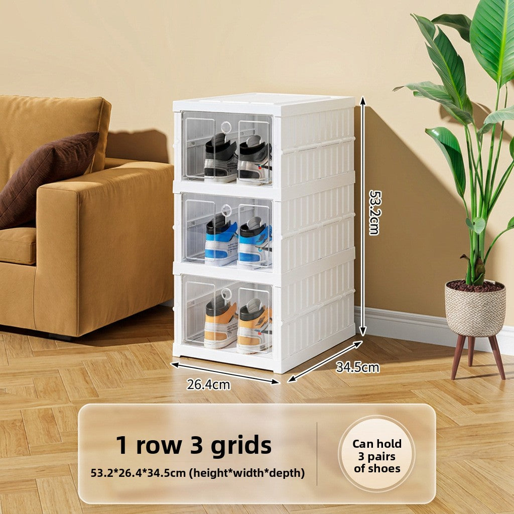 Foldable Shoe Rack for Home Use