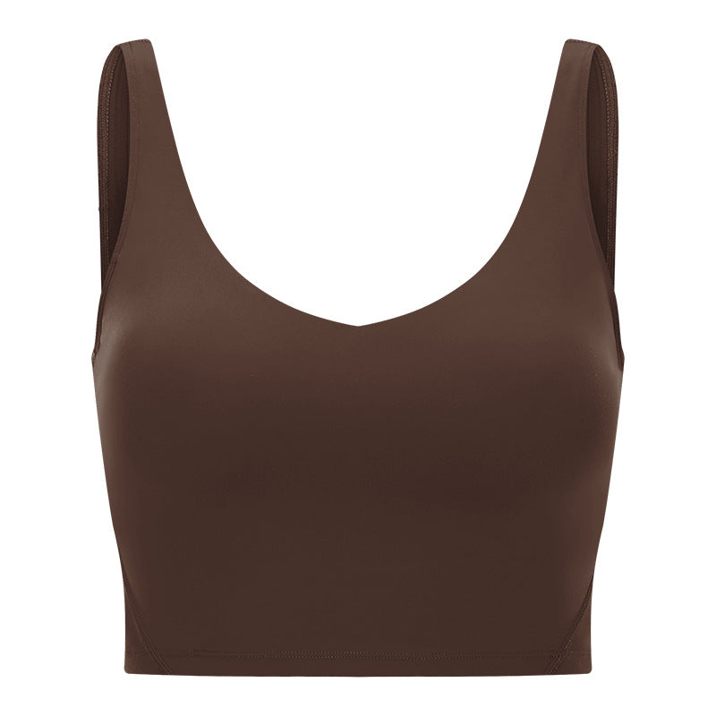 Women's High Support Yoga Running Fitness Crop Top