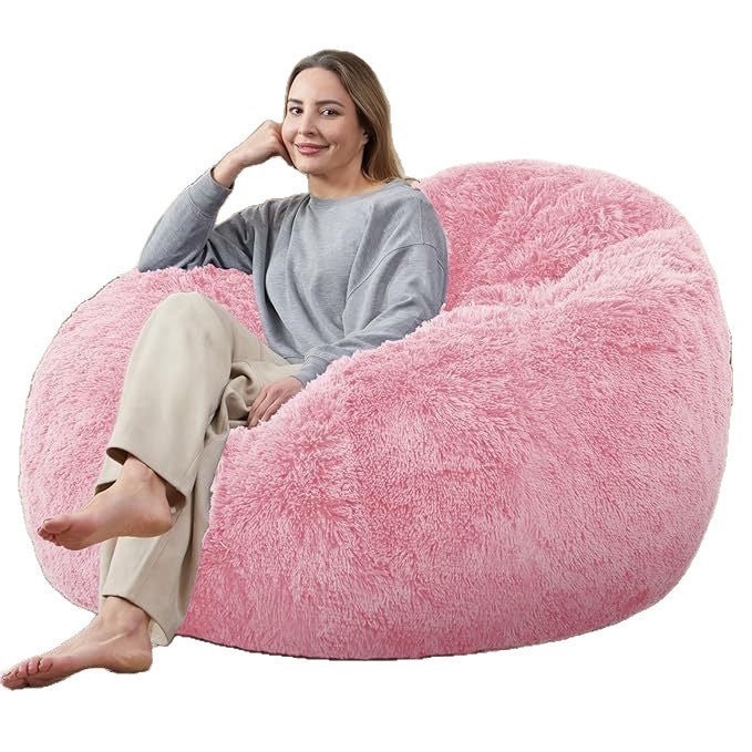 Velvet Bean Bag Cover for Living Room and Bedroom