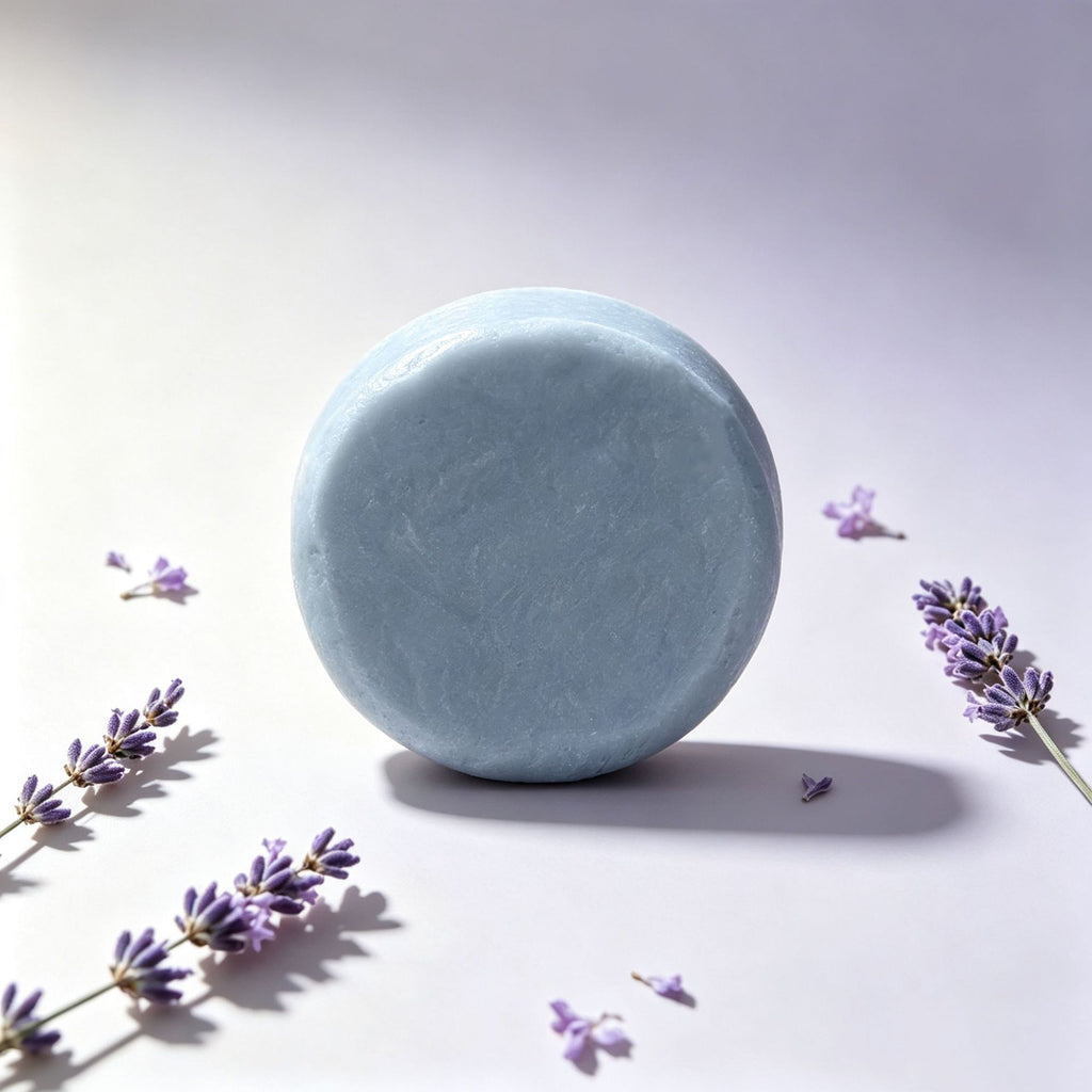 Handmade cold-process herbal soap