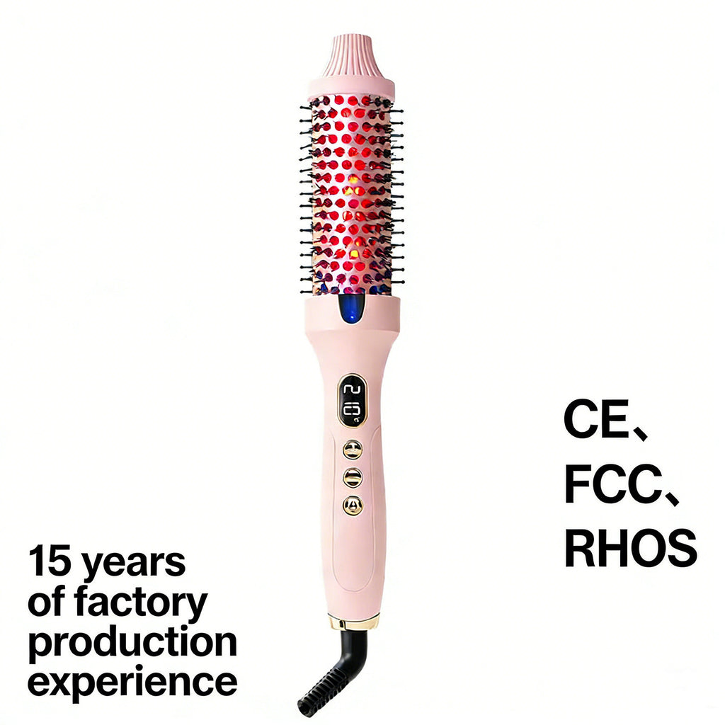 Roller hair comb