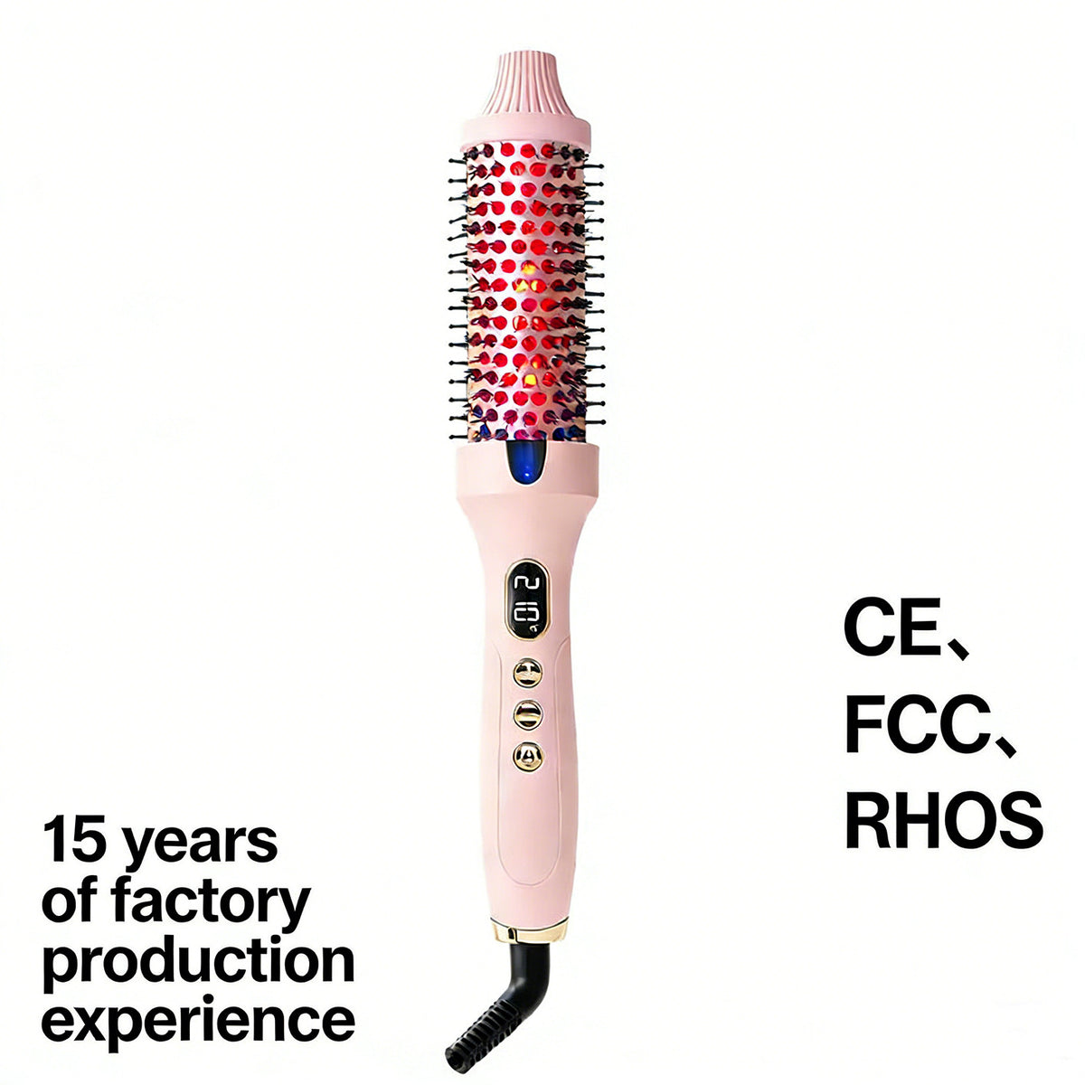Roller hair comb