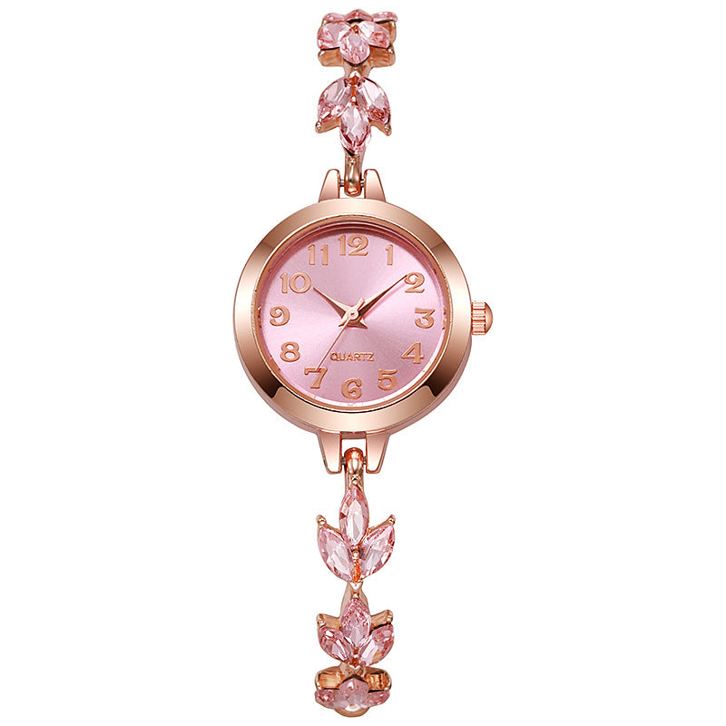 Elegant Clover Bracelet Women's Watch