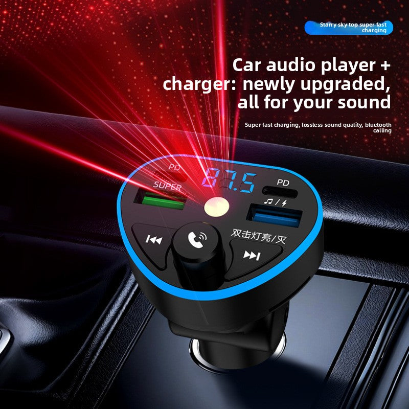 Car Charger with Bluetooth Fast Charging