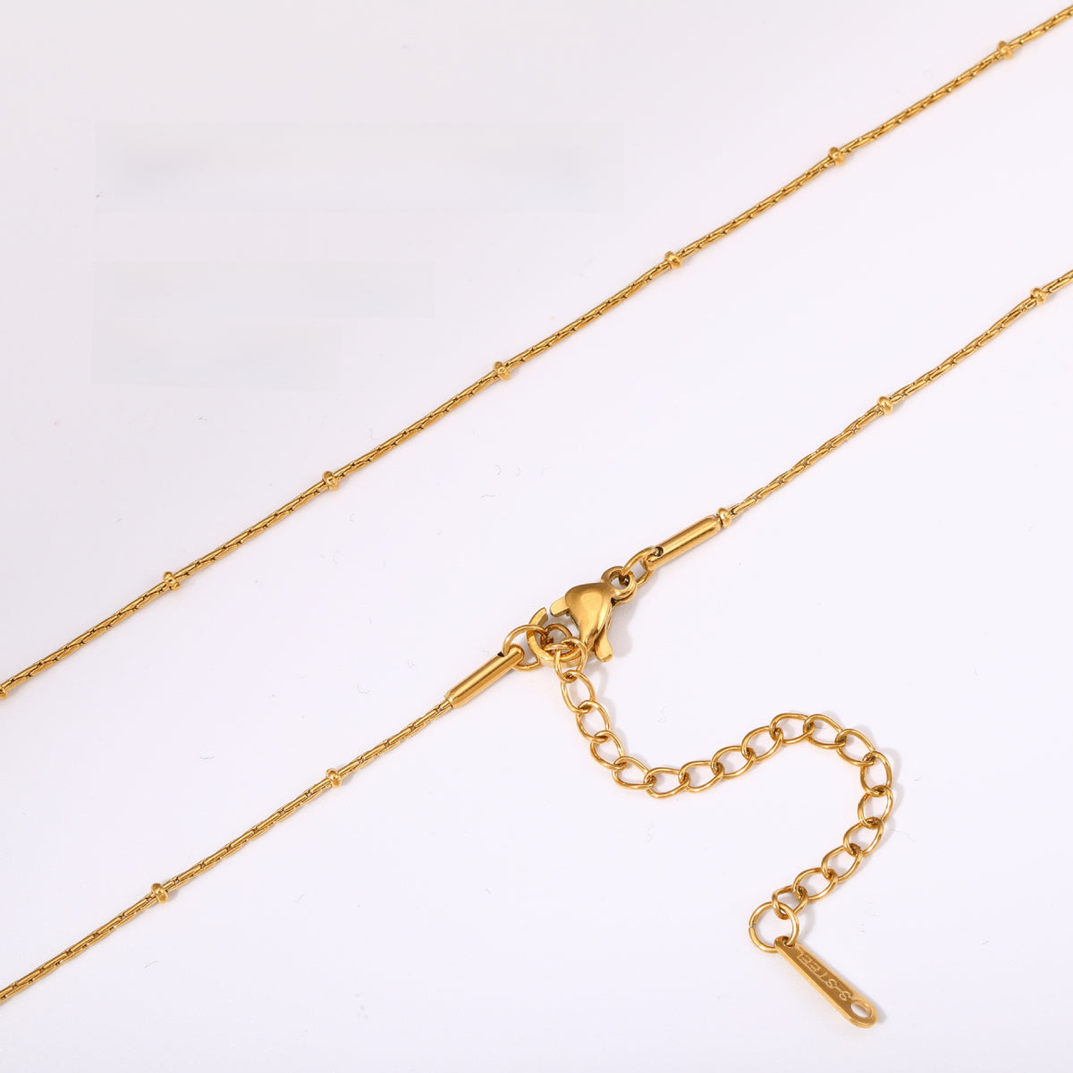 Versatile Braided Chain and Blade Necklace