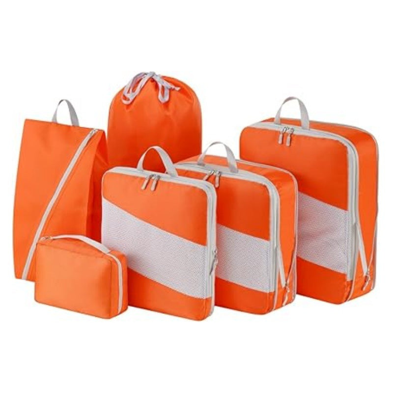 Compressed Rhombus Travel Storage Bag Set