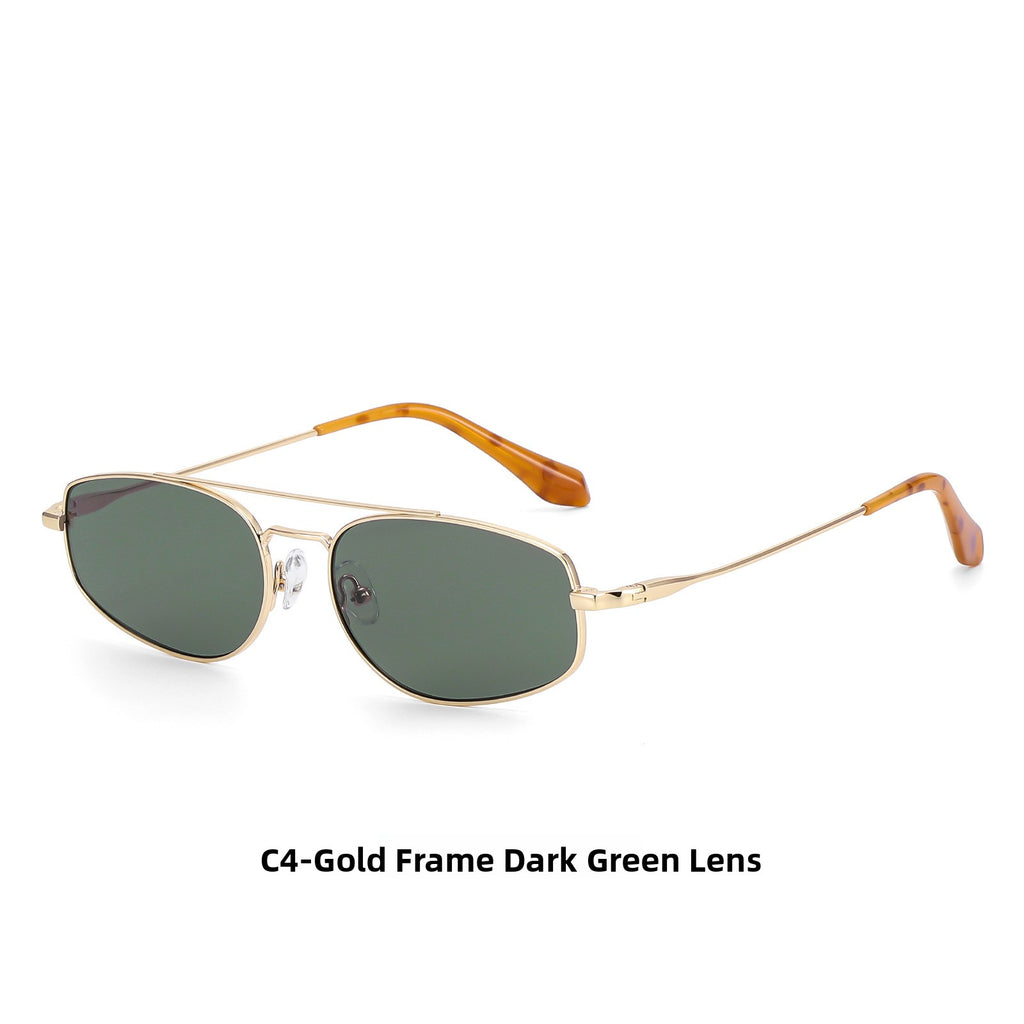 Pilot Style Metal Sunglasses UV Protection