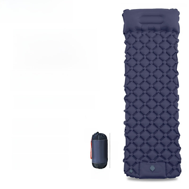 Ultra-Light Foot-Operated Automatic Inflatable Camping Mattress with Pillow