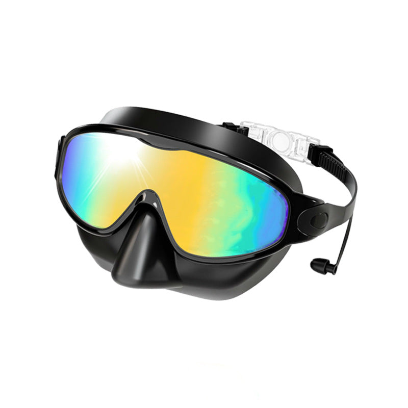 Childrens Anti-Fog Swimming Goggles with Nose Cover