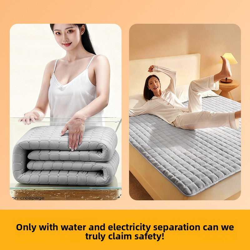 Water-circulation electric heating mattress