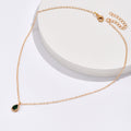 French-style gold-plated copper necklace