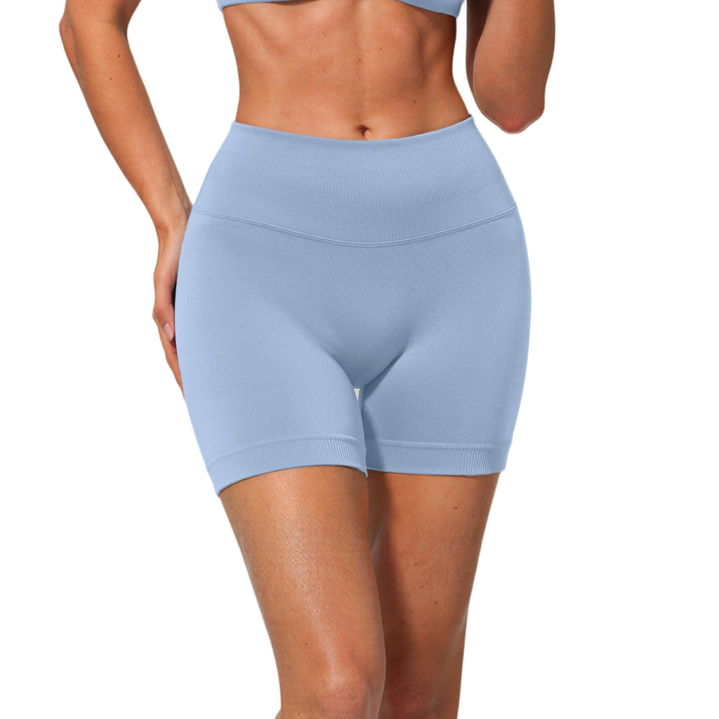 High-Waisted Yoga Shorts