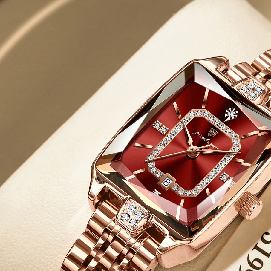 Women's Square Quartz Watch