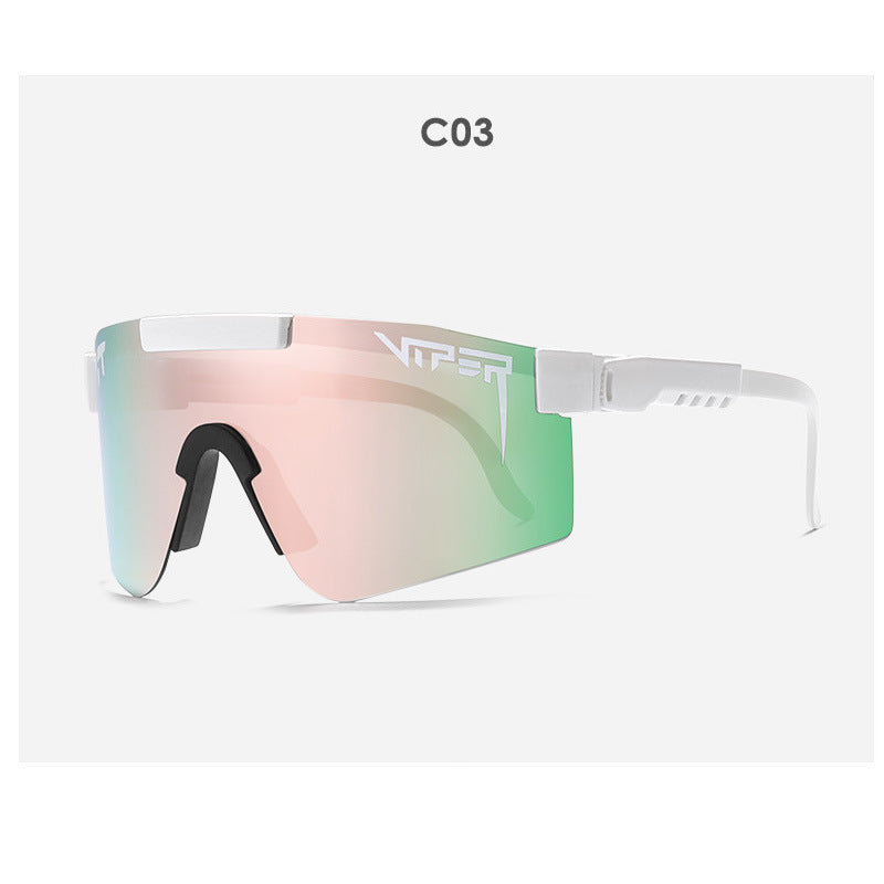 Men Women Coated Sports Sunglasses Windproof Cycling Glasses