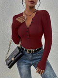 Womens Slim Fit Knit Sweater