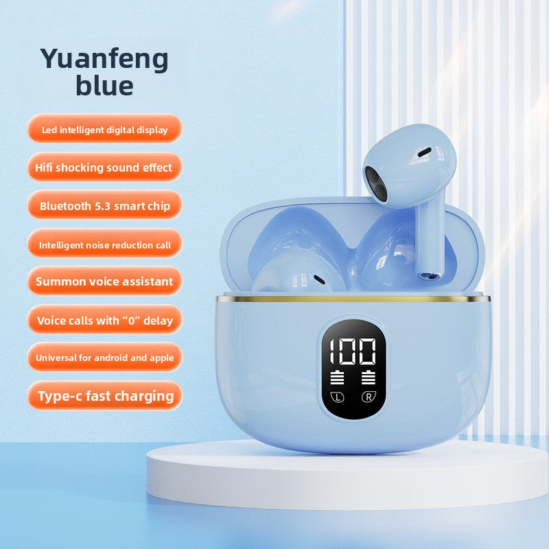 Wireless Bluetooth Earphones with Digital Display
