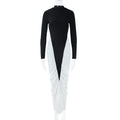 Patchwork Fold Dress