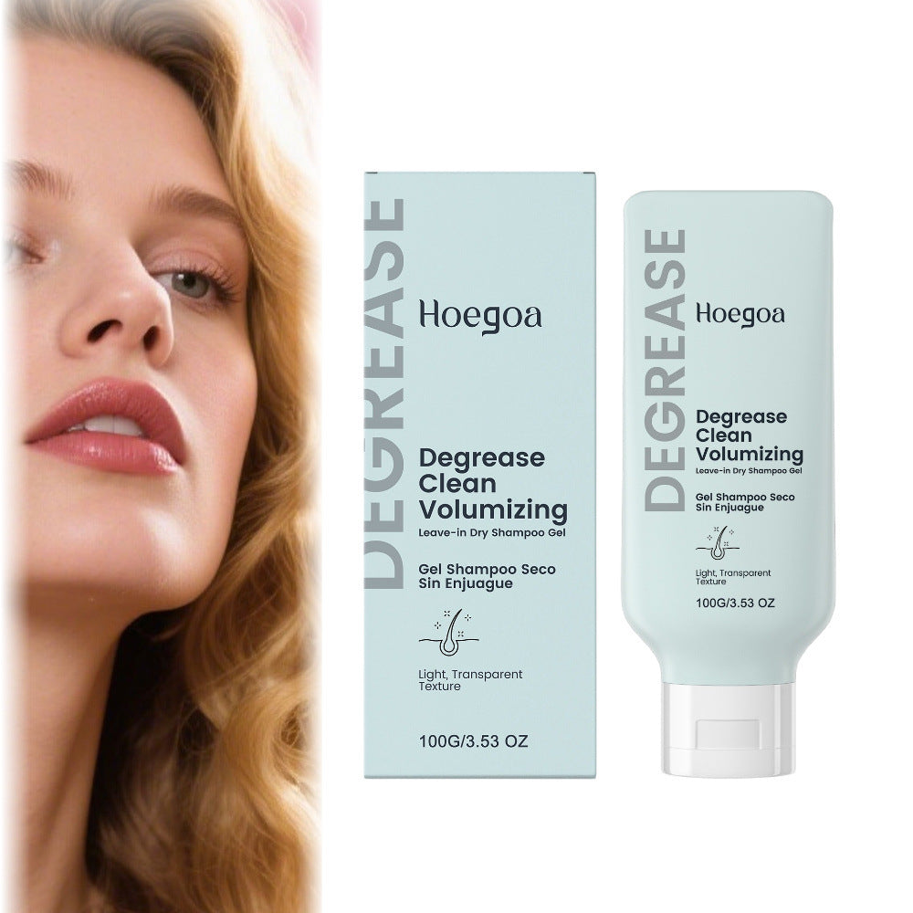 No-Rinse Dry Shampoo Styling Gel