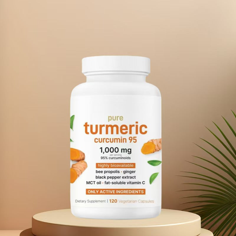 Curcumin Extract Dietary Supplement Capsules
