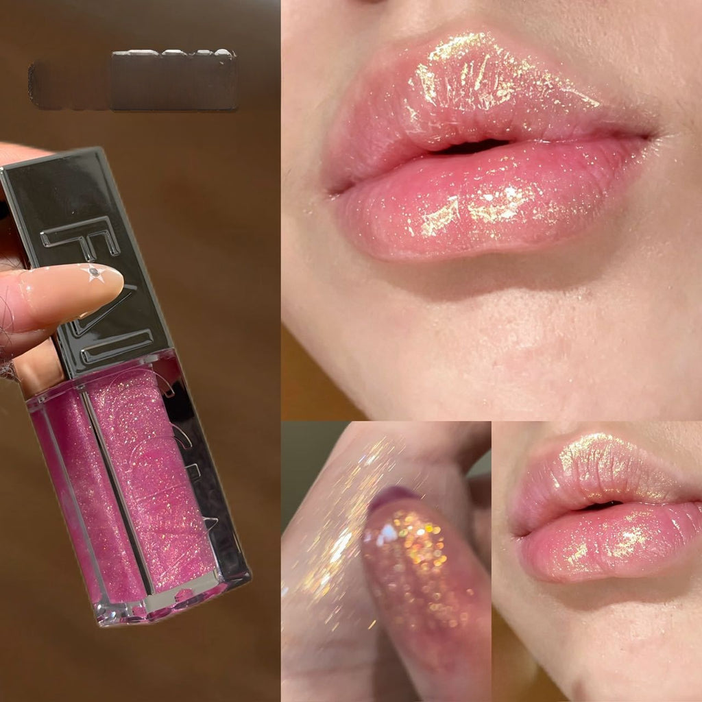 Shimmering Diamond Pearlescent Lip Gloss