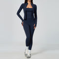 Breathable and slimming yoga wear set
