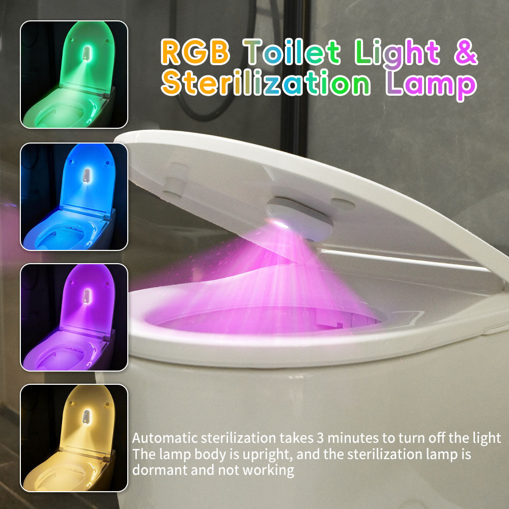 RGB Waterproof Toilet Sterilization Night Light