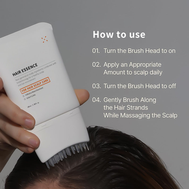 Hair Growth Serum with Built-in Brush