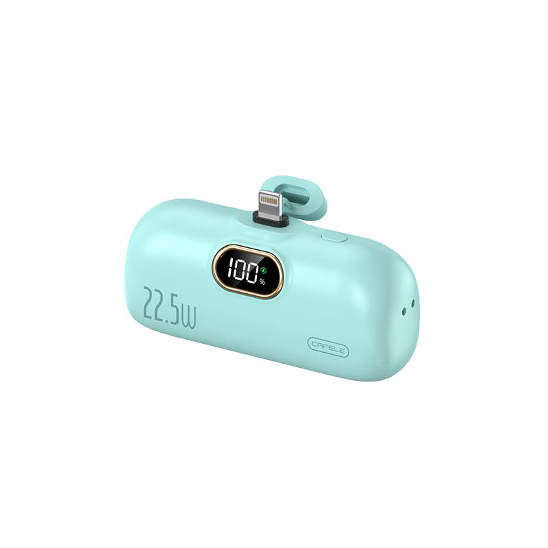 Mini portable compact capsule power bank