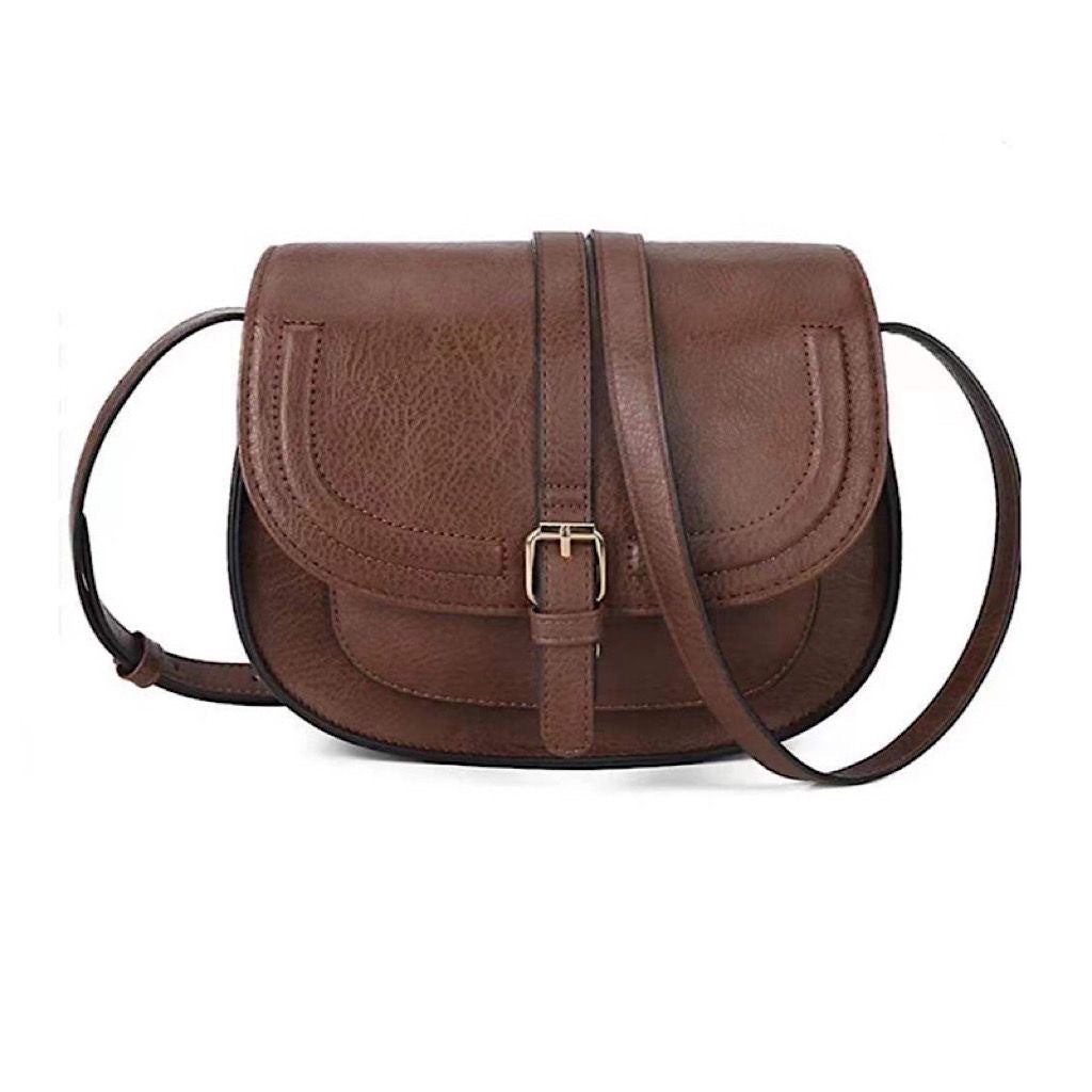 Retro Saddle Shoulder Bag