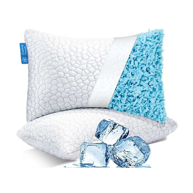 Adjustable Cooling Gel Memory Foam Pillow