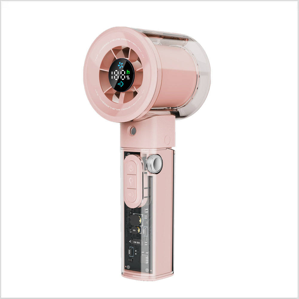Adjustable Spray USB Rechargeable Fan