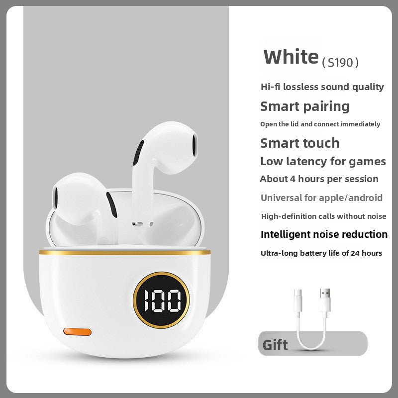 Wireless Bluetooth Earphones with Digital Display