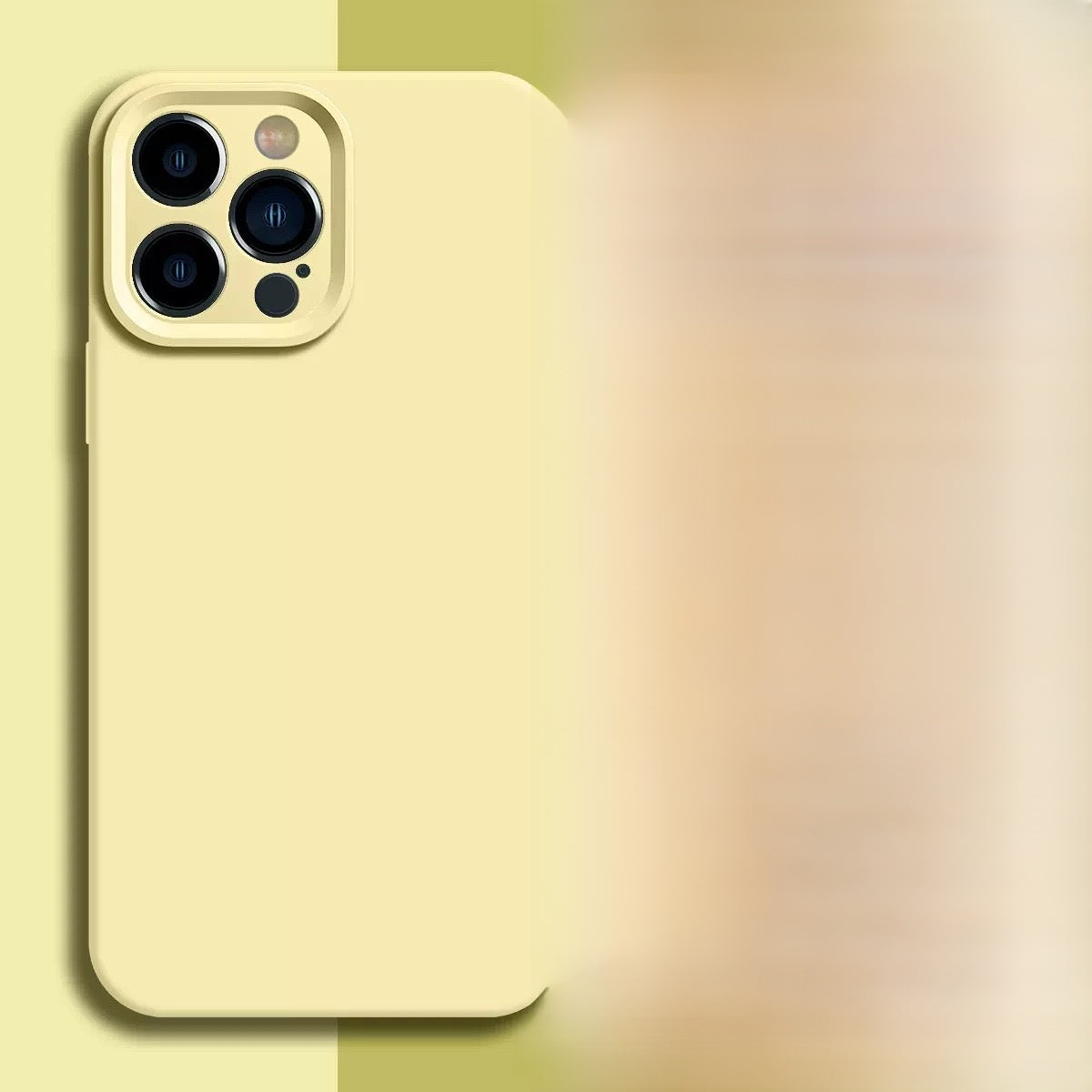 Liquid silicone phone case