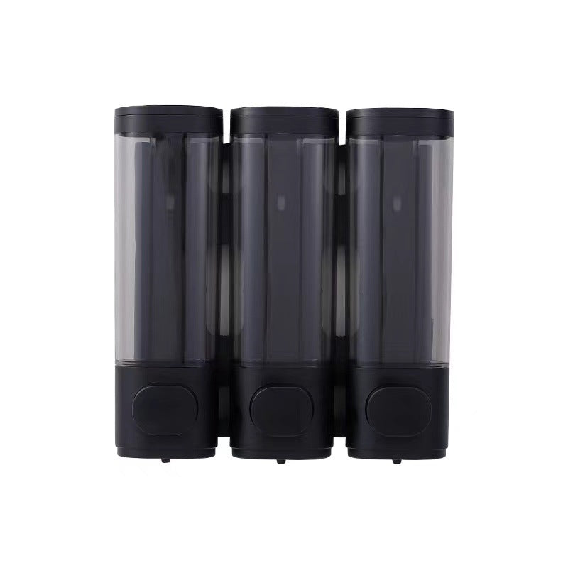Wall Mounted Three Head Manual Soap Dispenser
