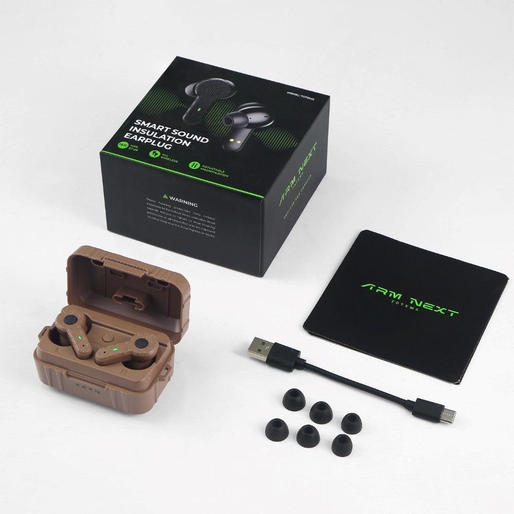 Wireless Tactical Noise Canceling Headphones