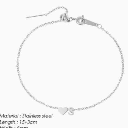 Letter Bracelet Woman