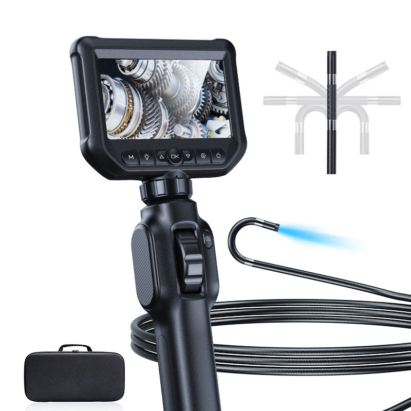 Handheld 360� Steering Endoscope with HD Lens