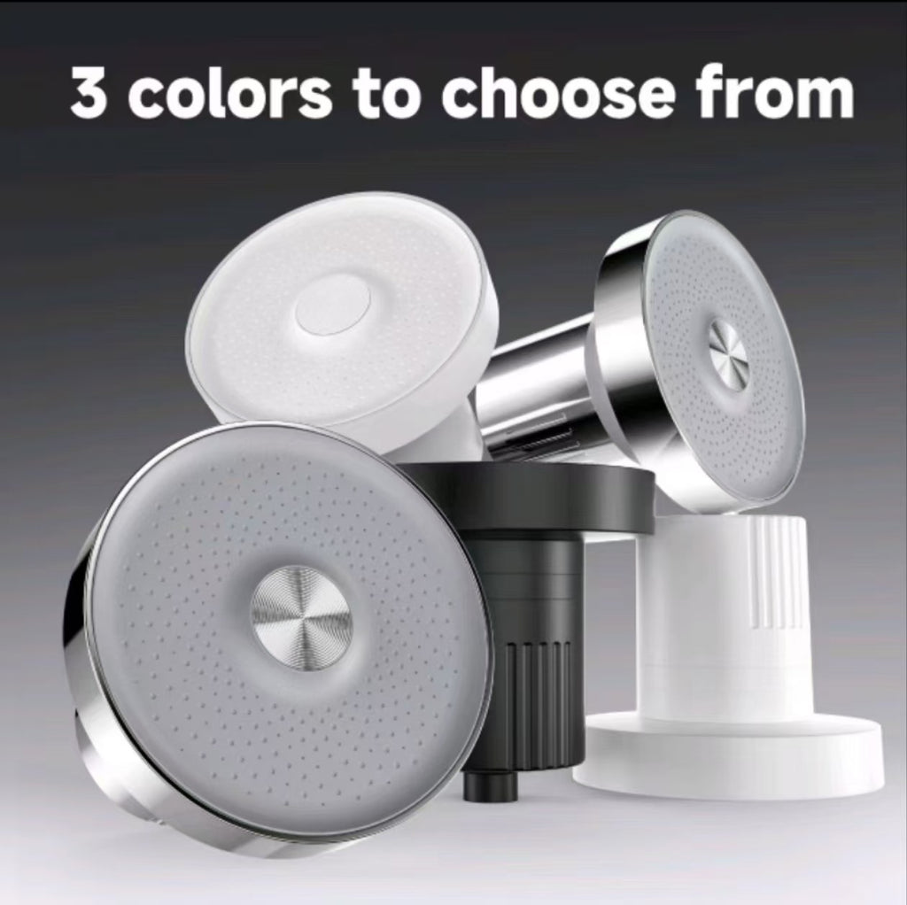 Pressurized Shower Head with Filter