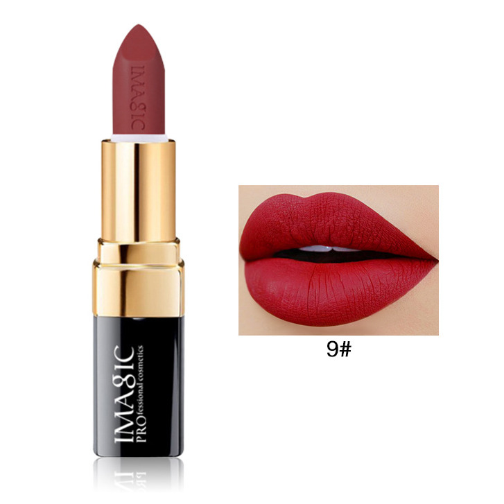 Black tube gold ring matte matte matte face lipstick