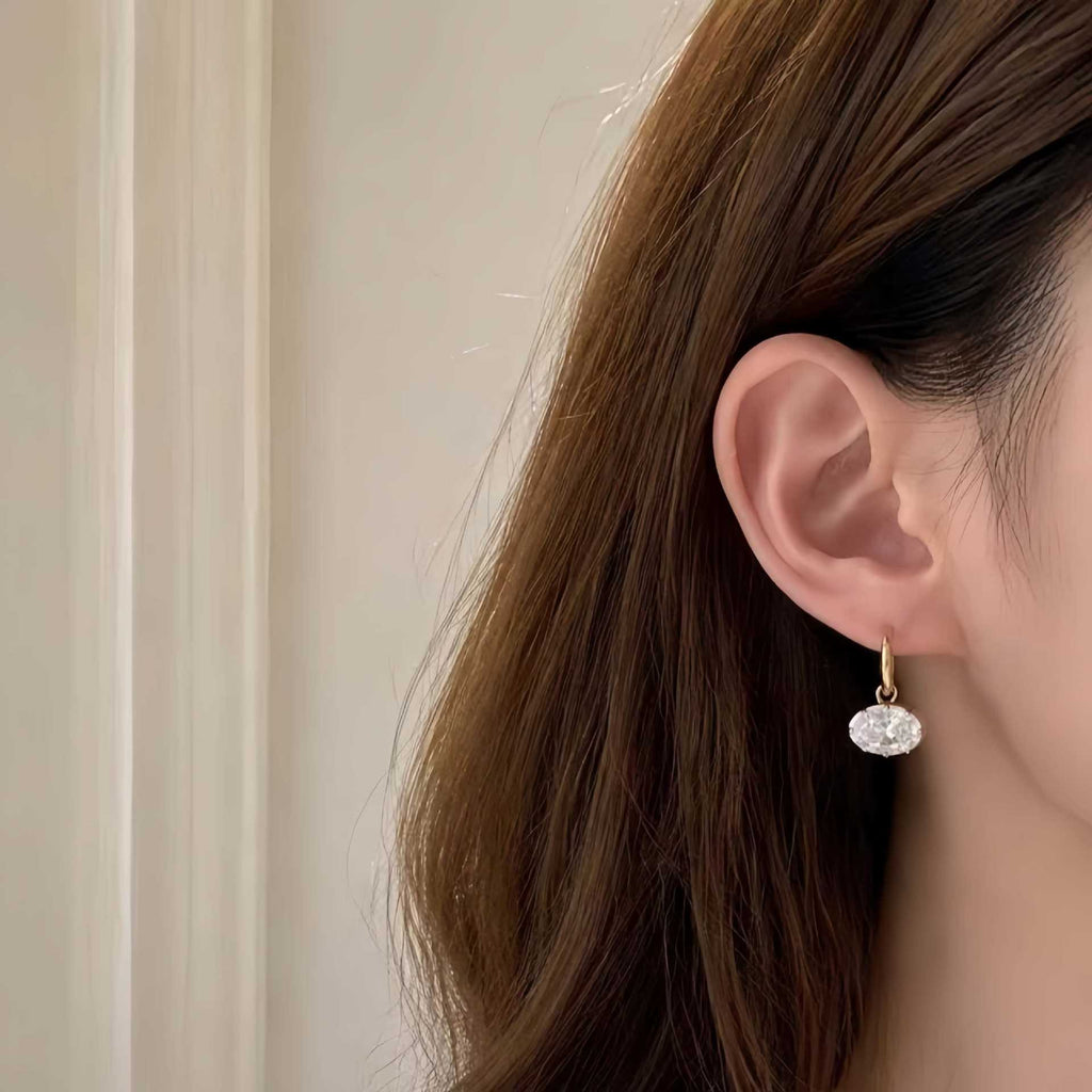 Pigeon Egg Earrings