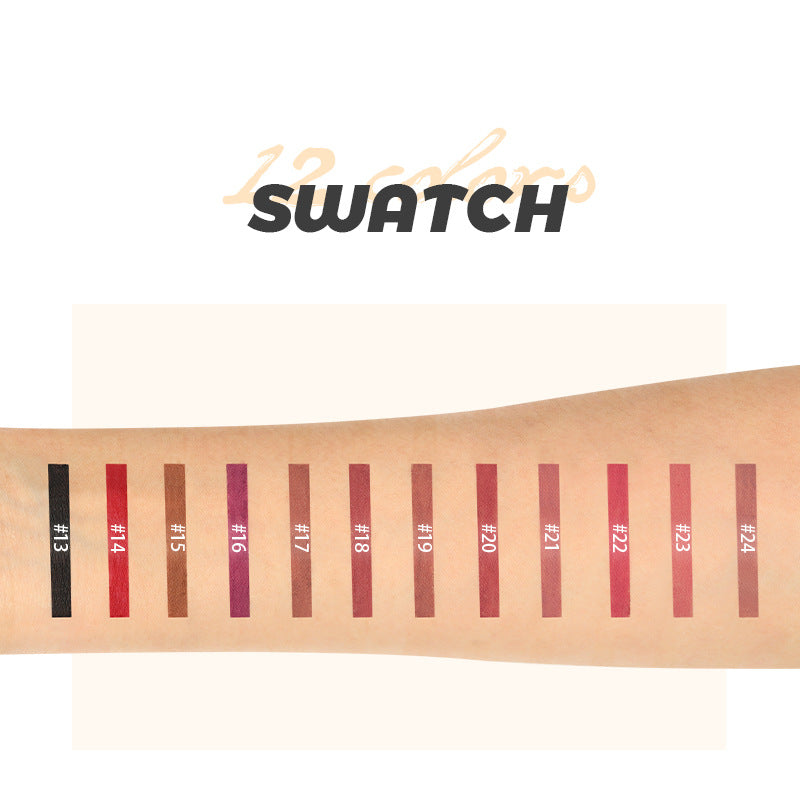 Matte lipstick lip liner