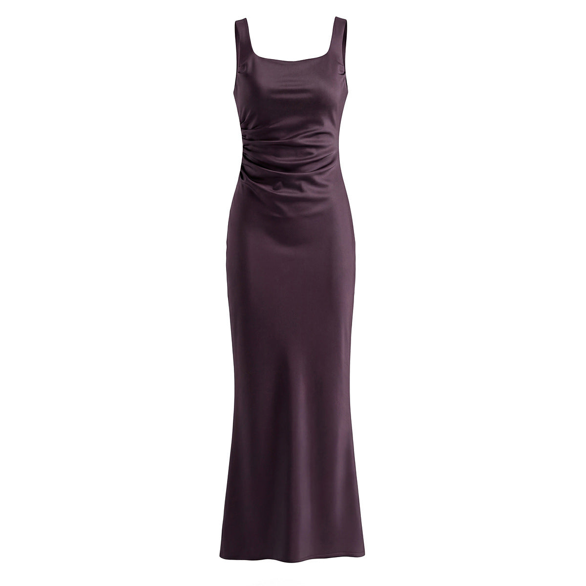 Elegant Halter Neck Fishtail Evening Gown