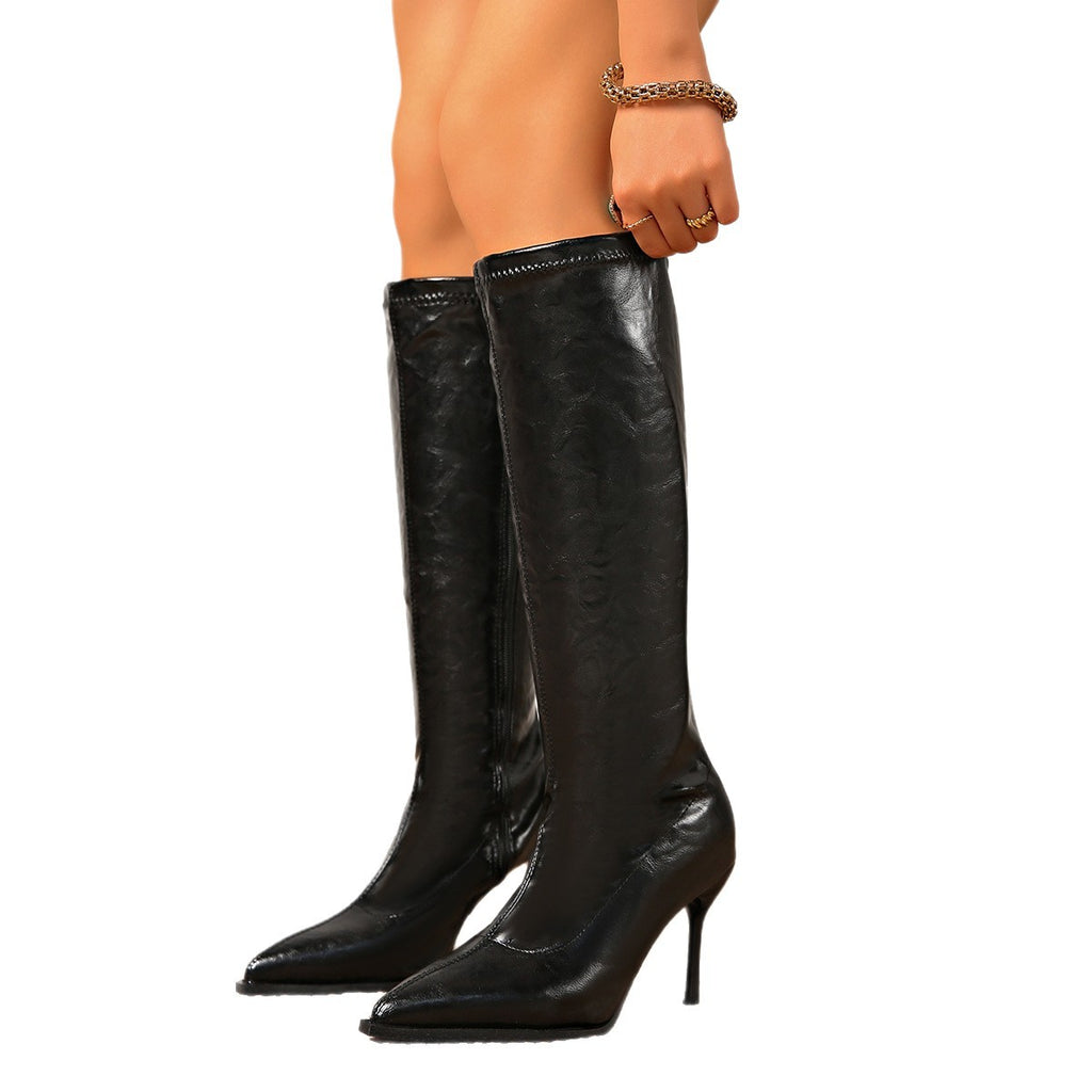Womens Stiletto Over-The-Knee Boots