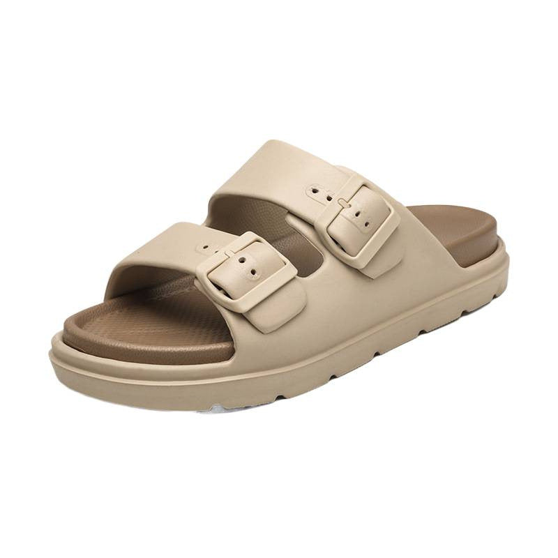 Men's Fashion Double-Layer Thick Sole EVA Slide Sandals