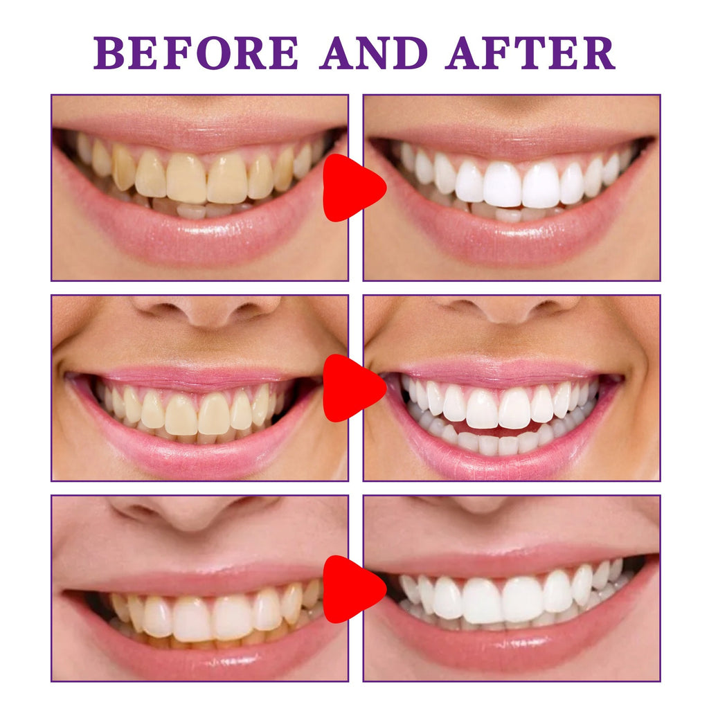 Purple toothpaste