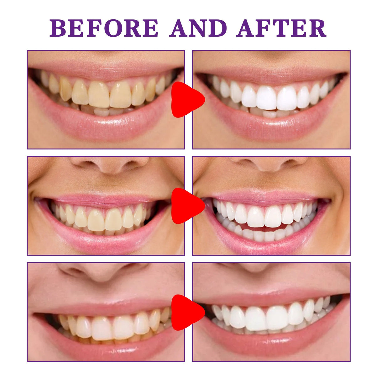 Purple toothpaste