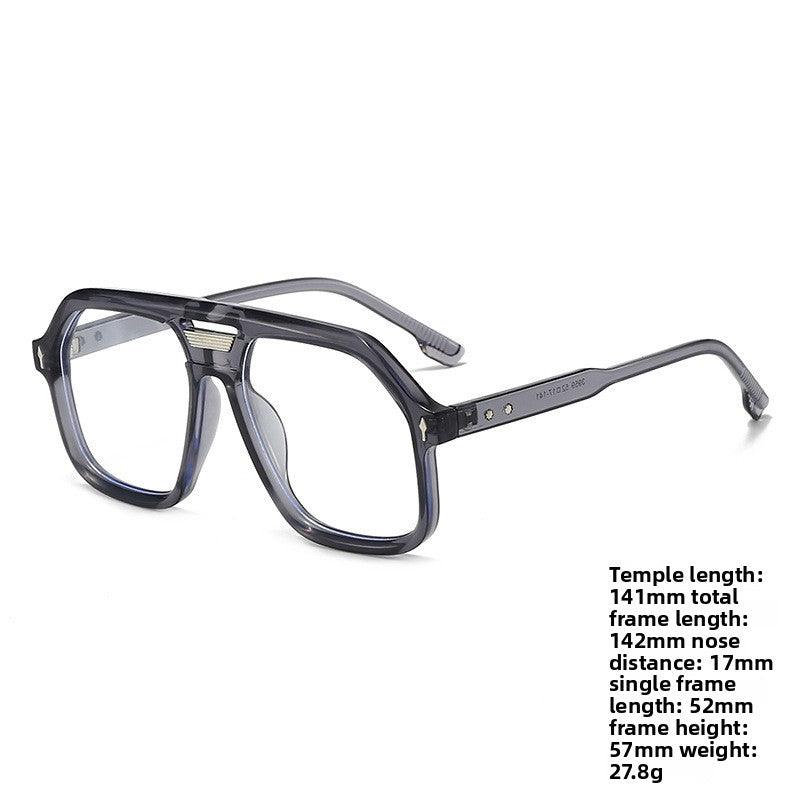 UV400 Protection Square Frame Sunglasses