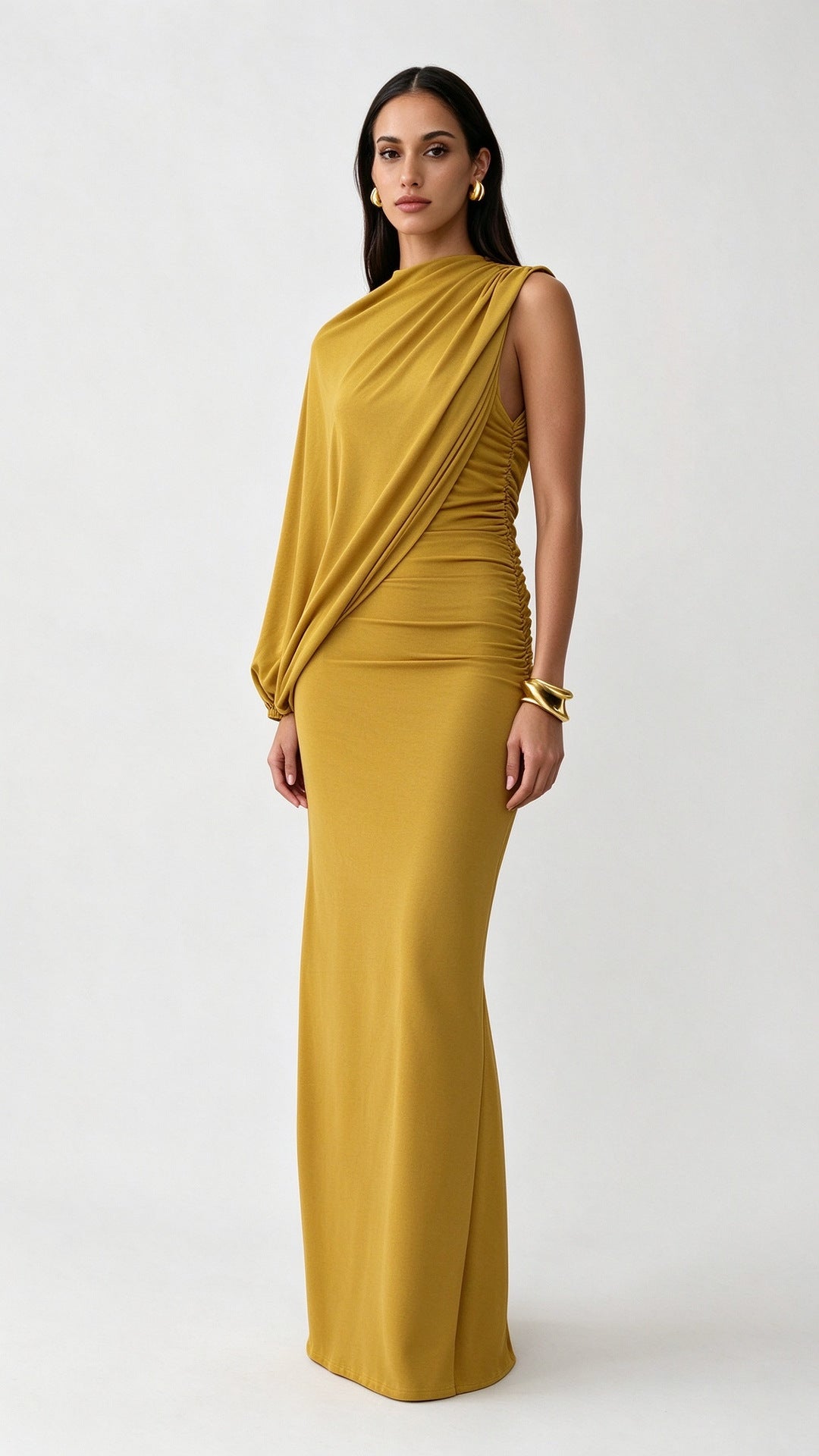 Women's Off-Shoulder Slim Fit Bodycon Evening Dress