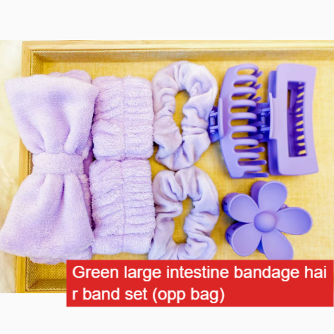 Soft Fabric Hair Accessories Set