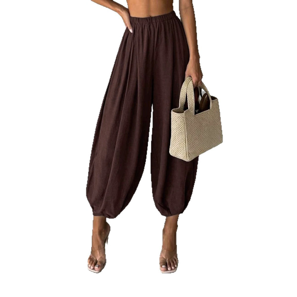 Loose-Fitting Harem-Style Air Pants